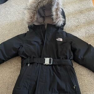 North face hooded jacket